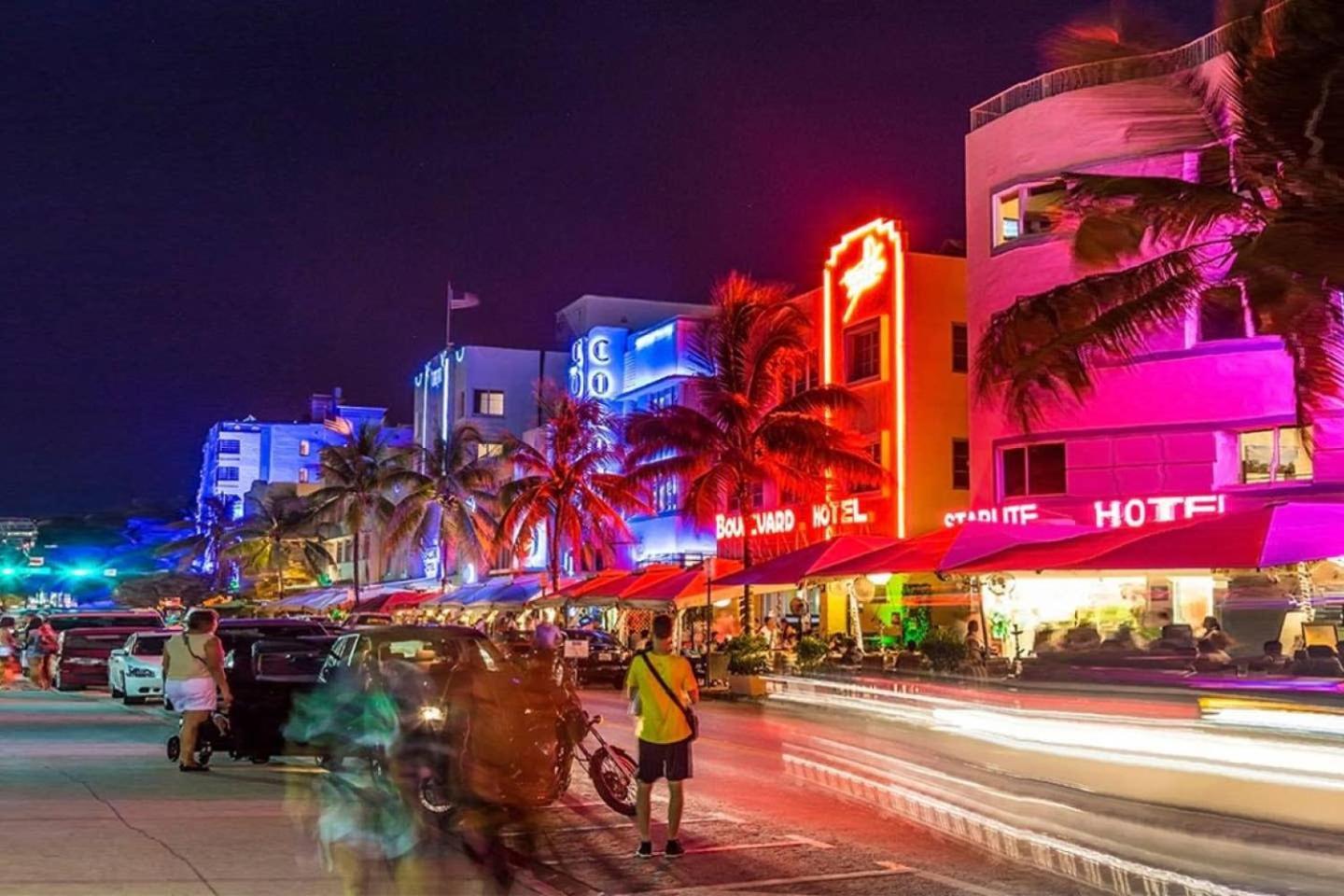2 Bedroom Apartment 3 Minute Walk To South Beach & Ocean Drive Miami Beach Esterno foto